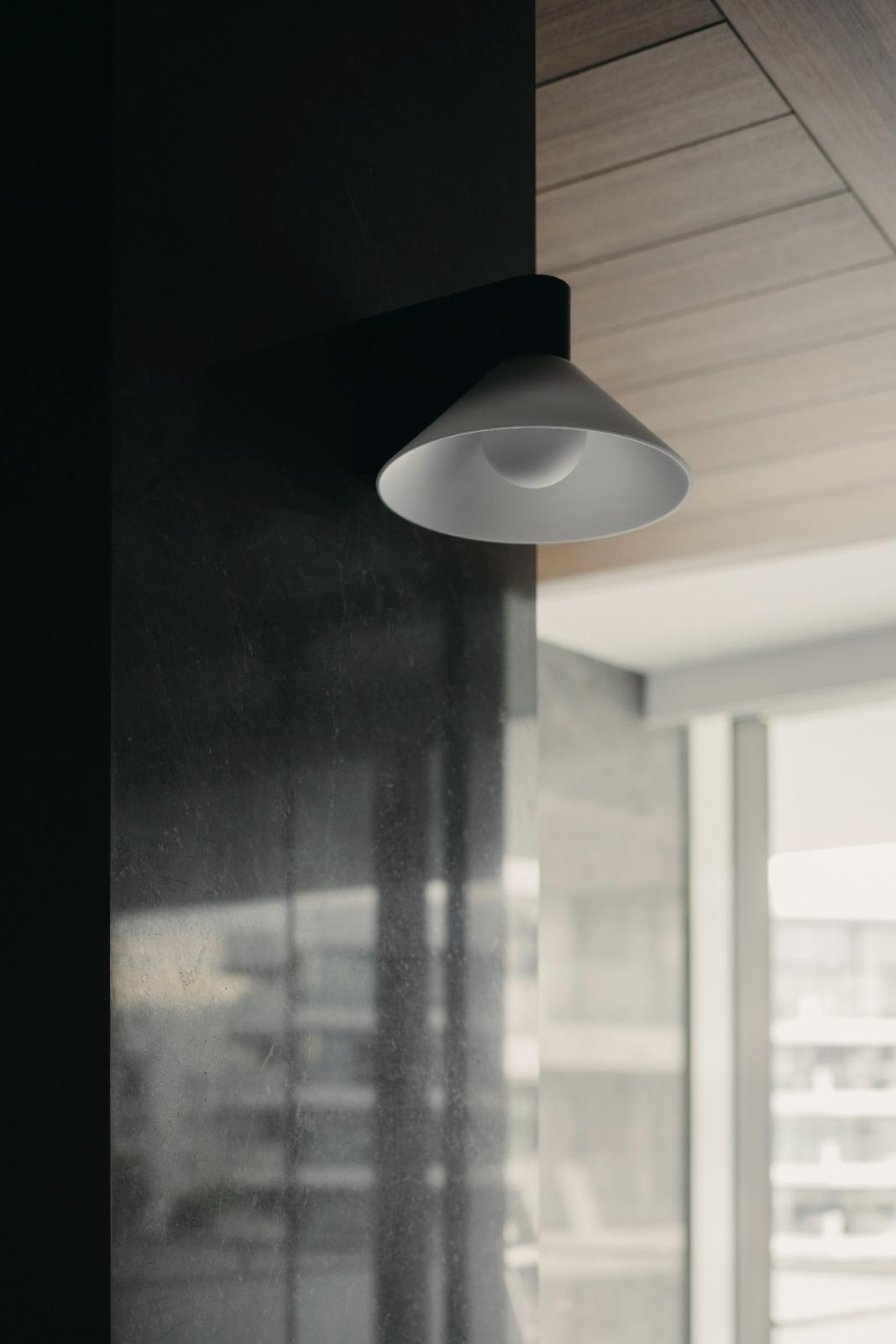 The Obsidian Residence, wall sconce detail